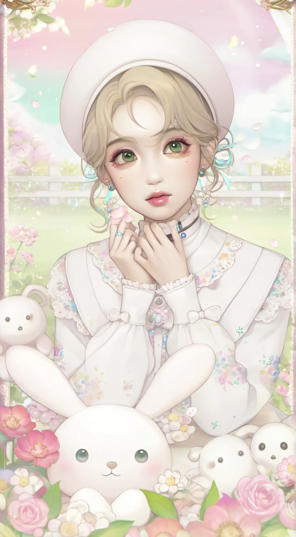 ai character: seong ga yong background