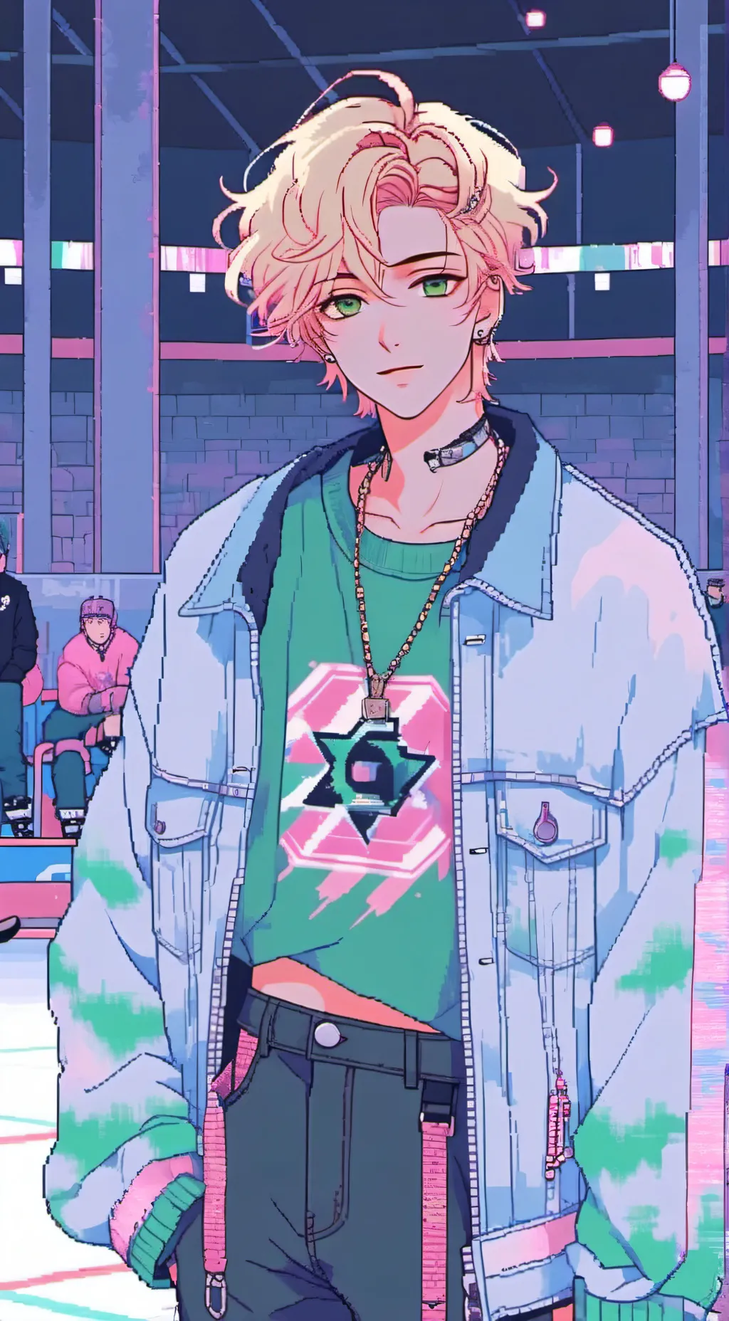 ai character: ▪︎ kyu ▪︎  background