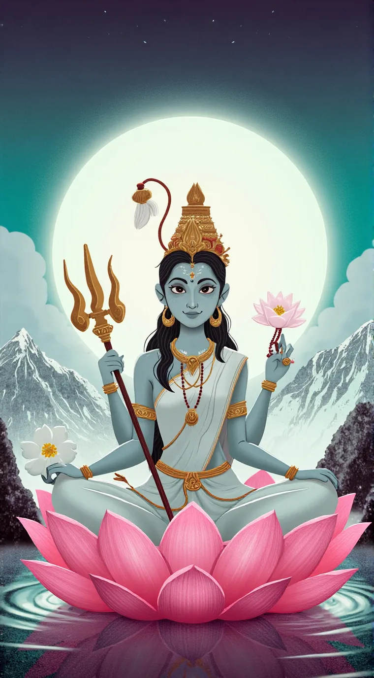 Talkie AI - Chat with Mother Parvati 