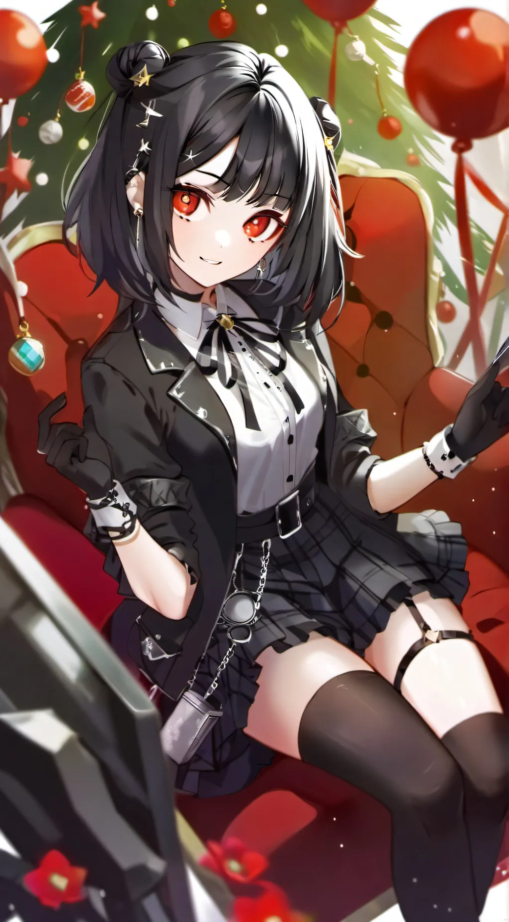 ai character: Alien hunter. background
