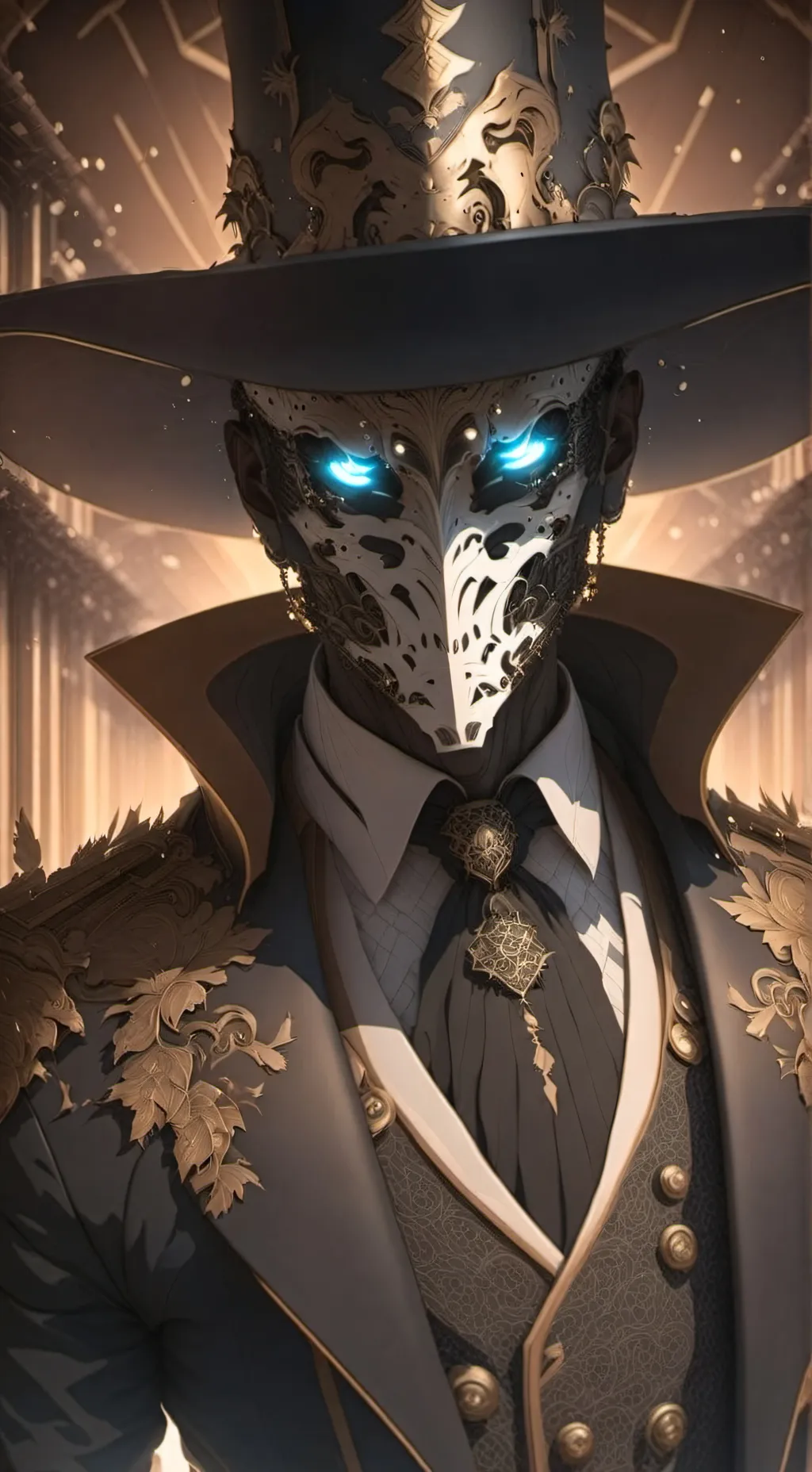ai character: Il Signore Mascher background