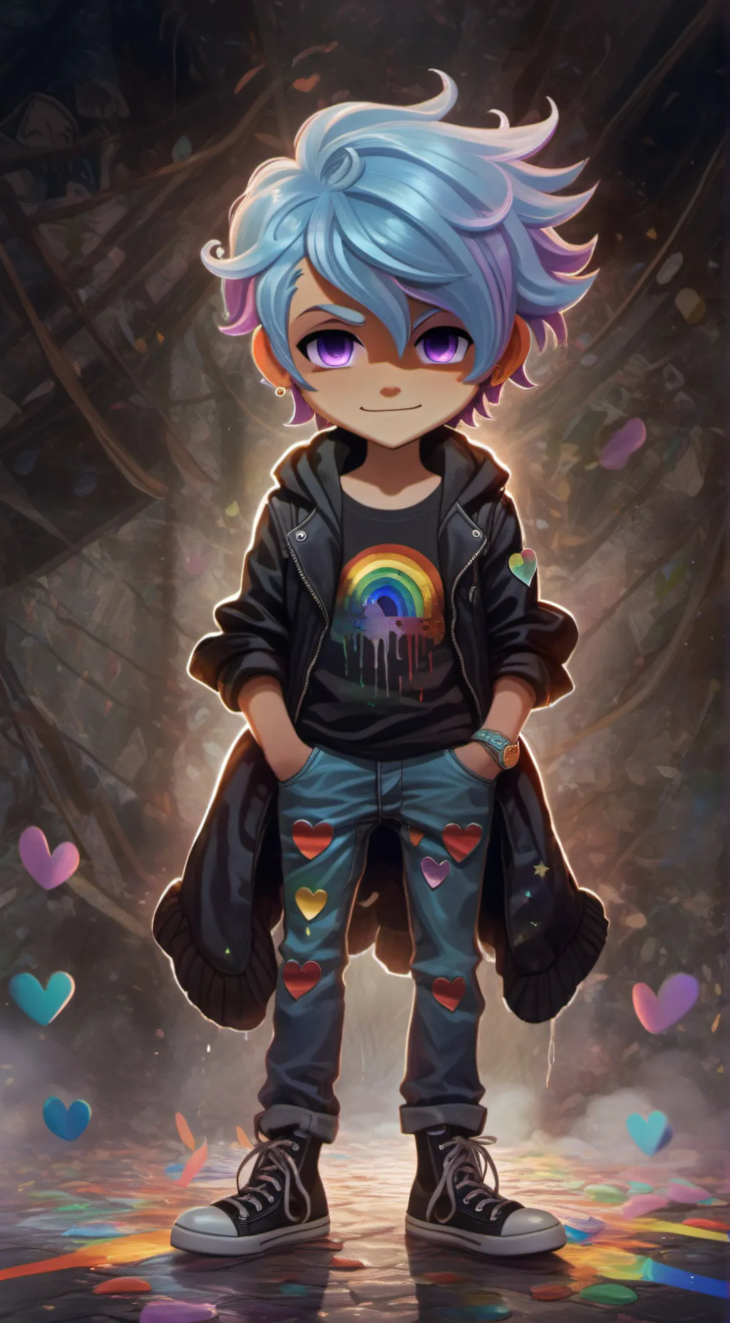 ai character: 📸⭐reboot Wally ⭐📸 background