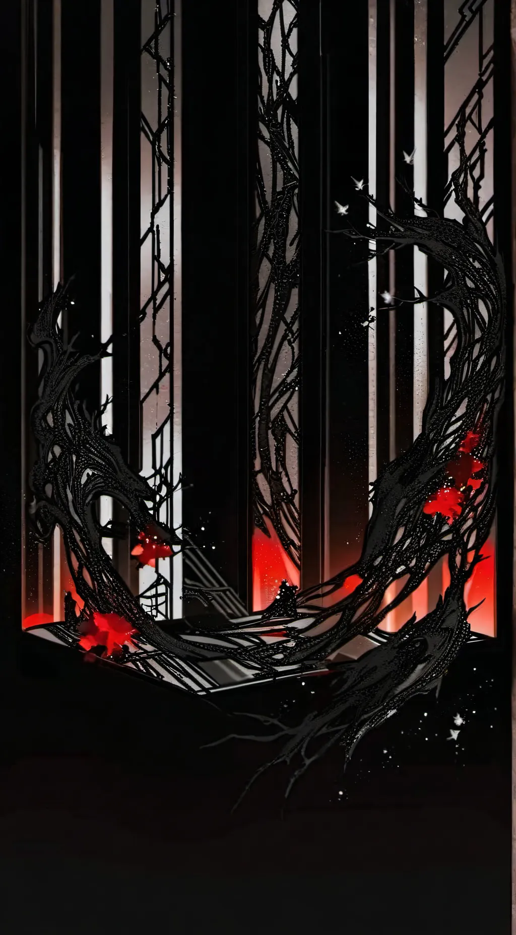 ai character: My forsaken oc! background