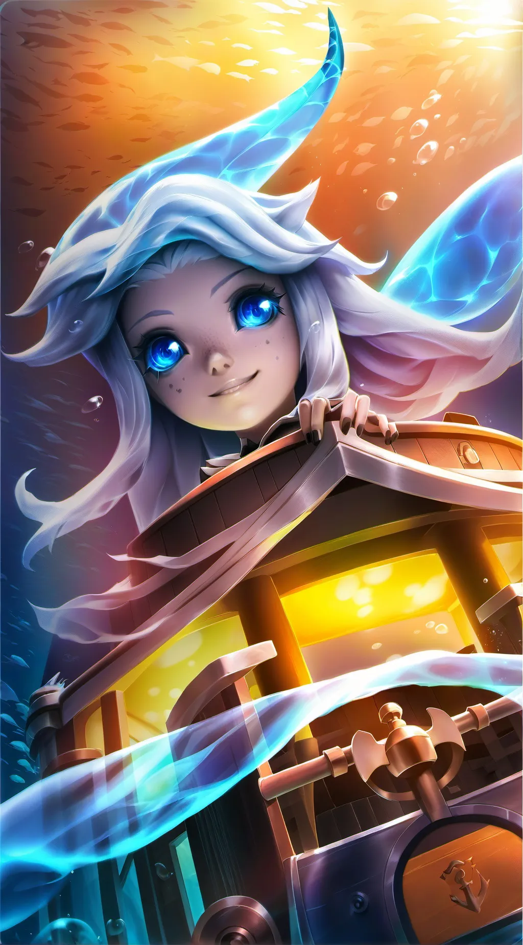 ai character: Misty Diver background