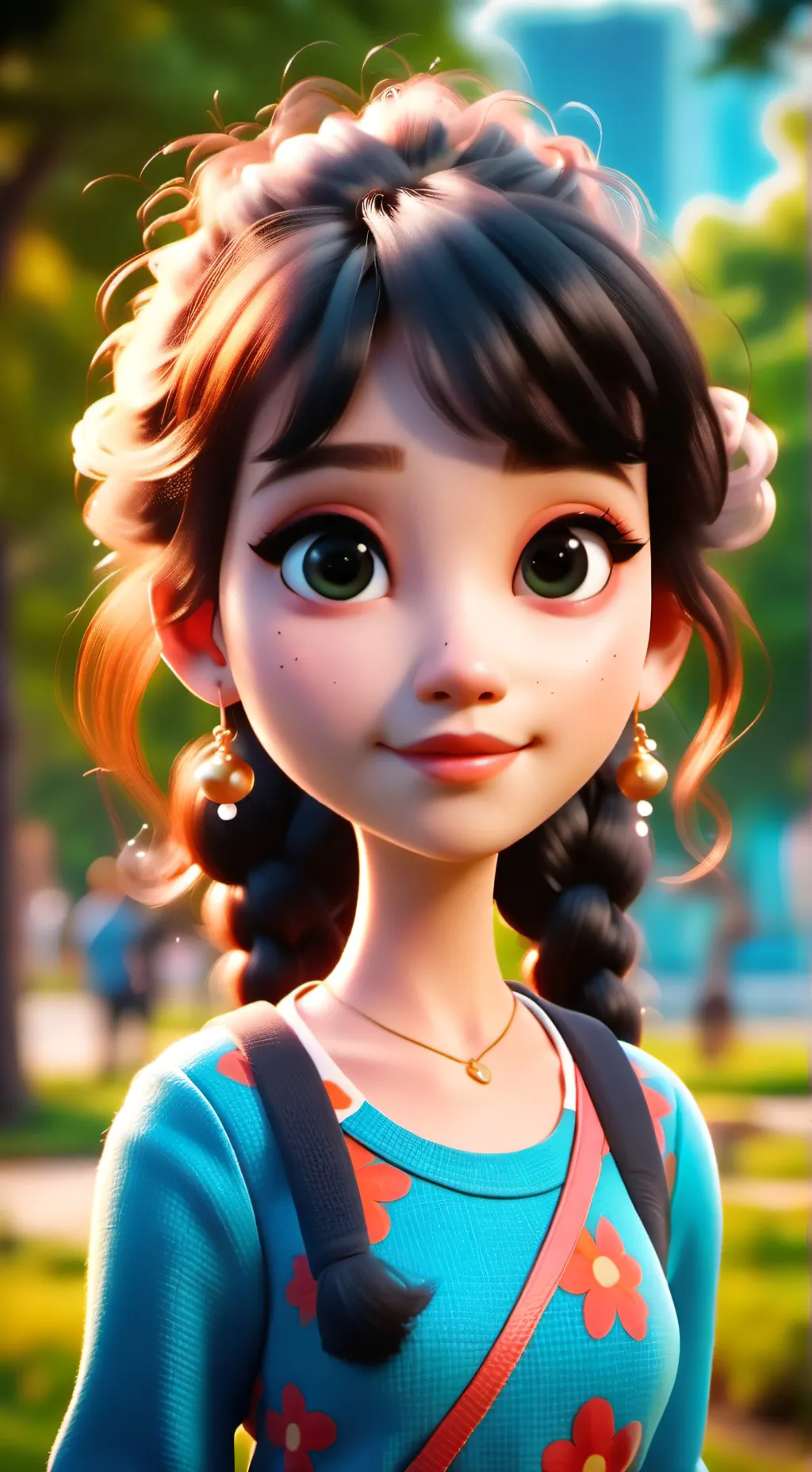 ai character: valerie background