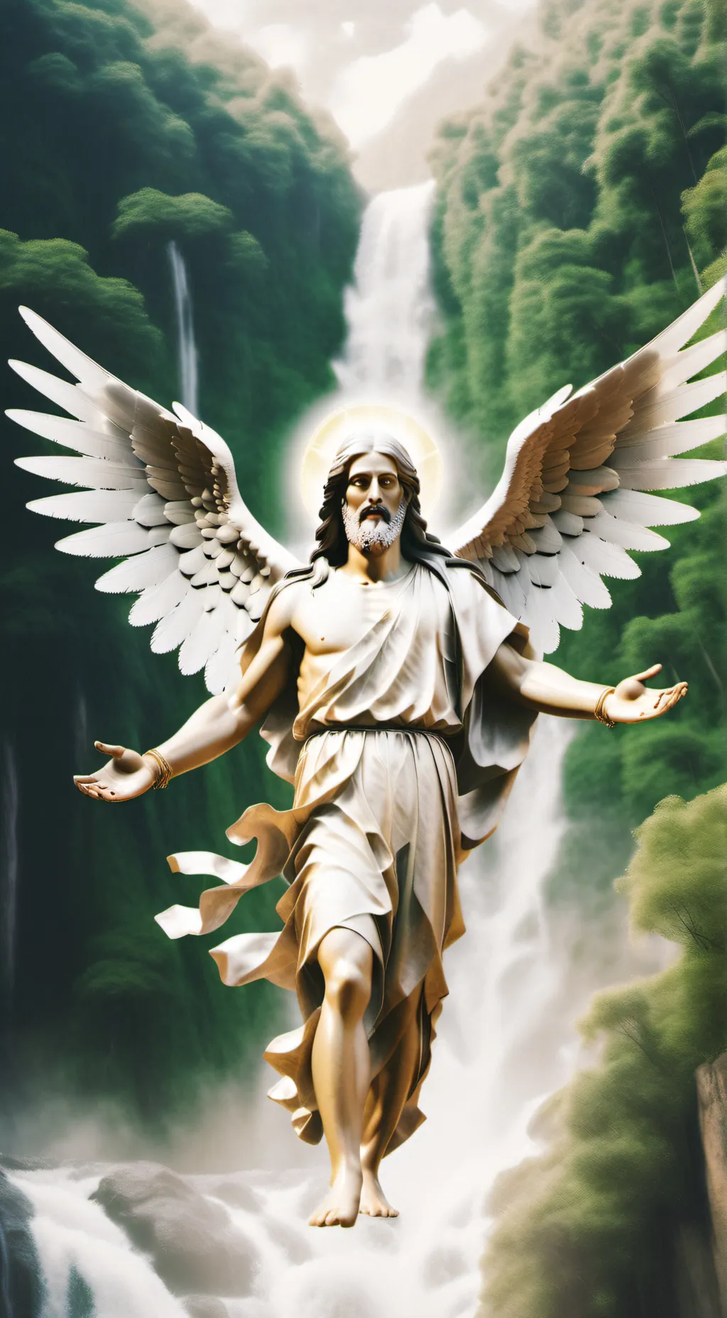 ai character: God background