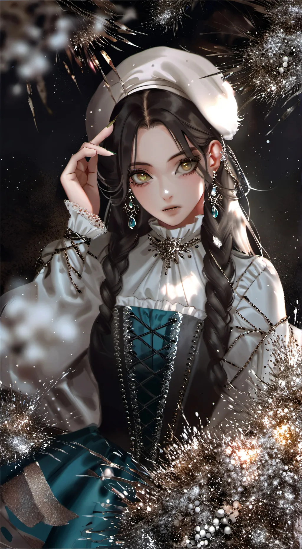 ai character: mha colonie UA  background