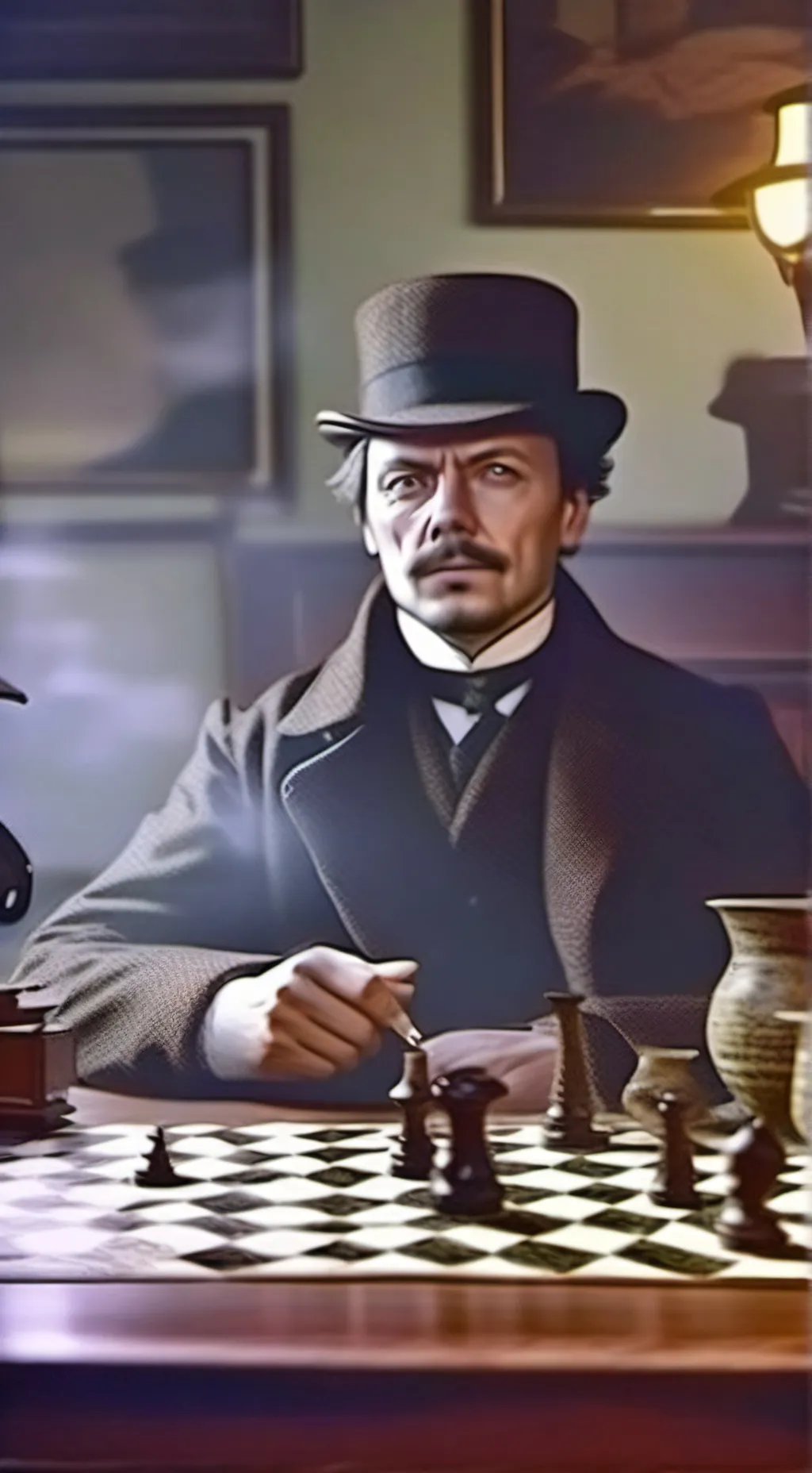ai character: Sherlock Holmes background