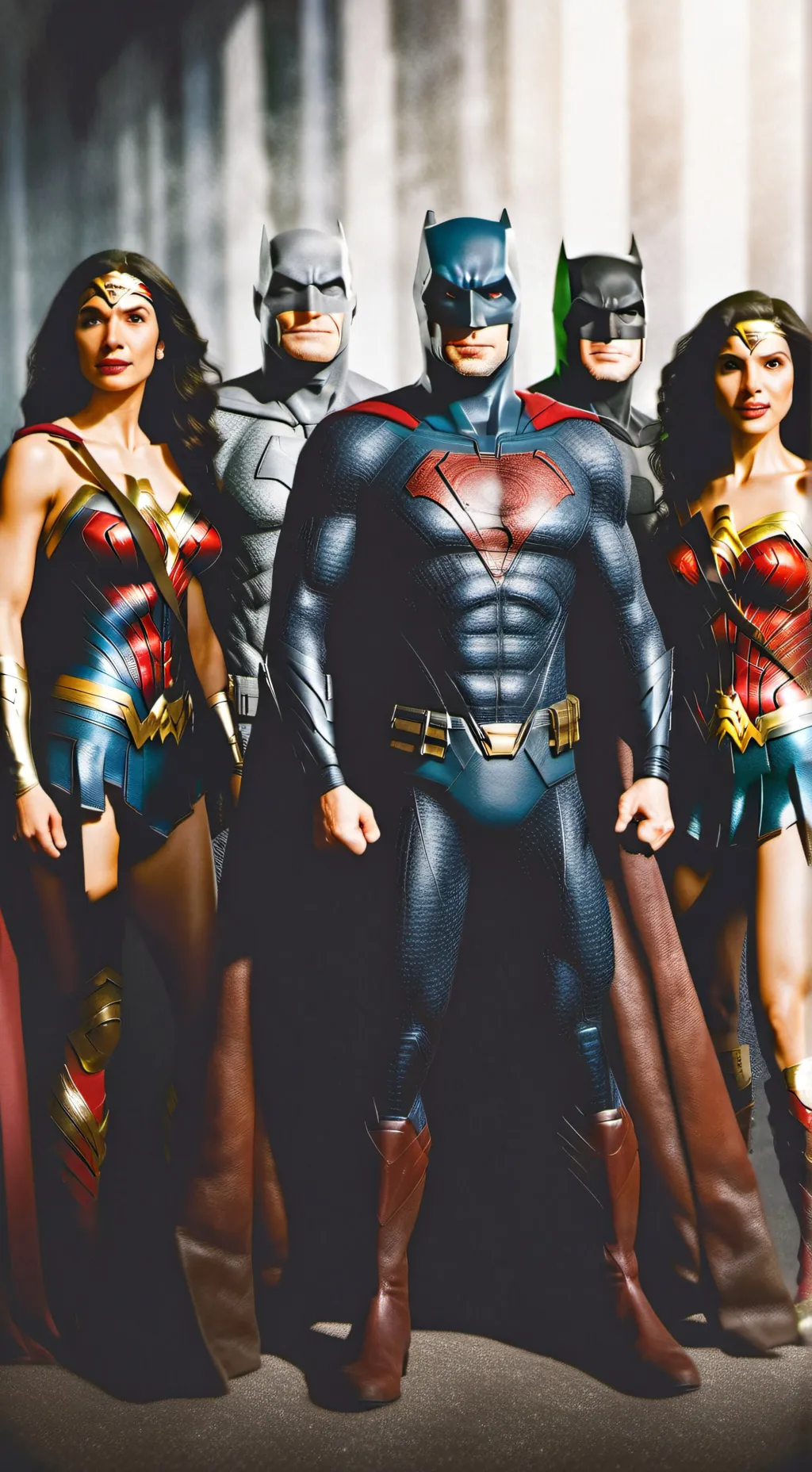 ai character: Justice league background
