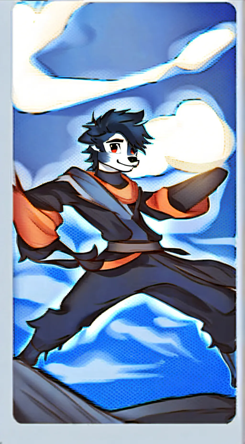 ai character: mundo furry background