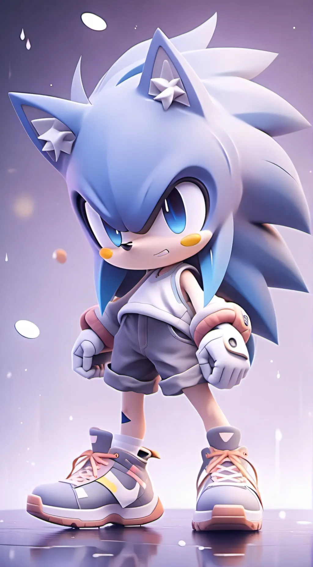 ai character: Sonic x knuckles background