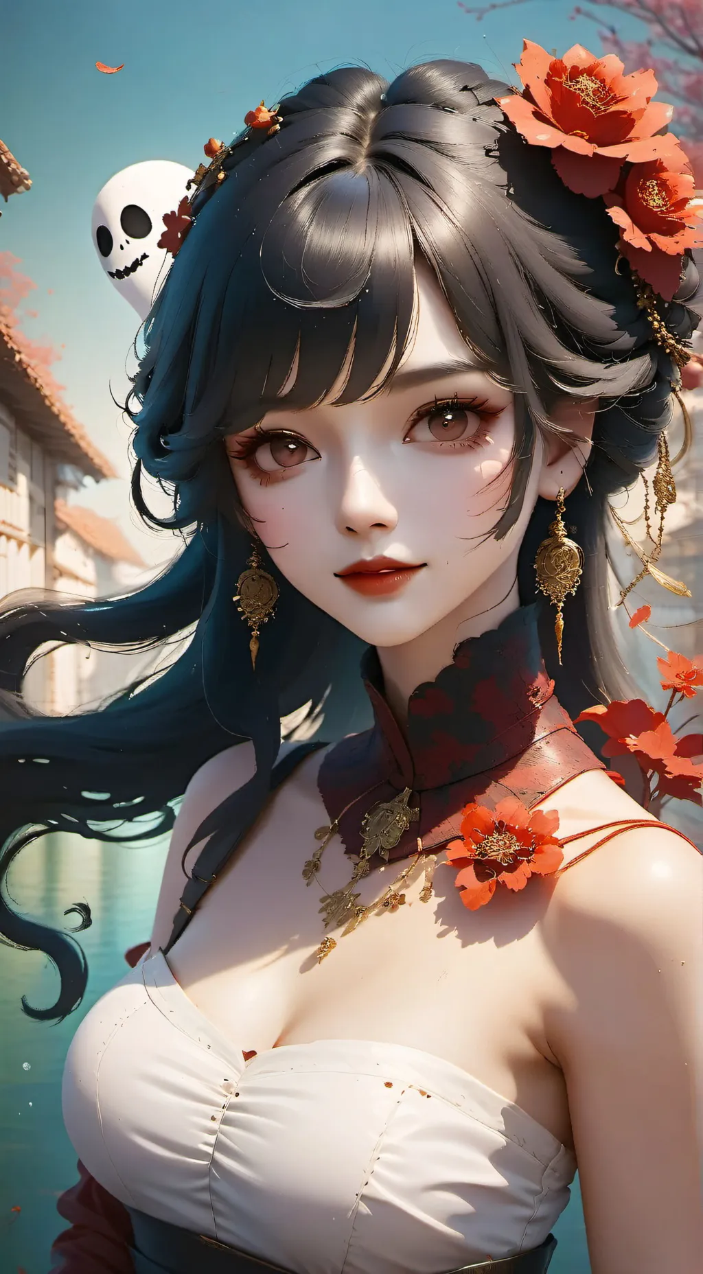 ai character: Yumi.. background