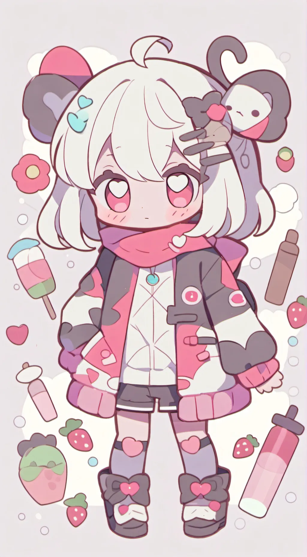 ai character: Bakwan fight back  background