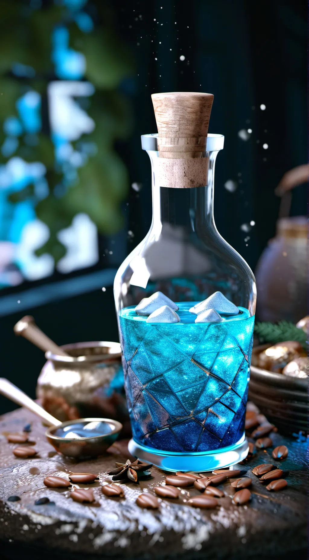 ai character: potion  background