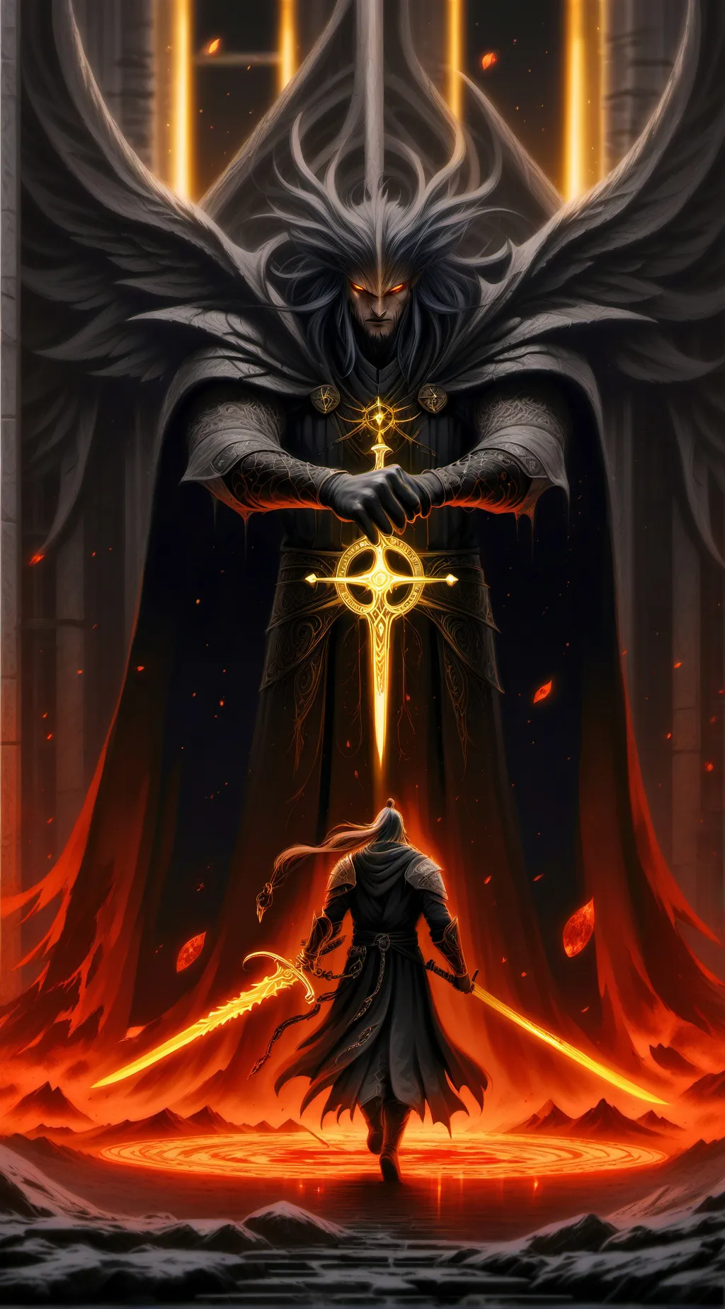 ai character: Schatten background
