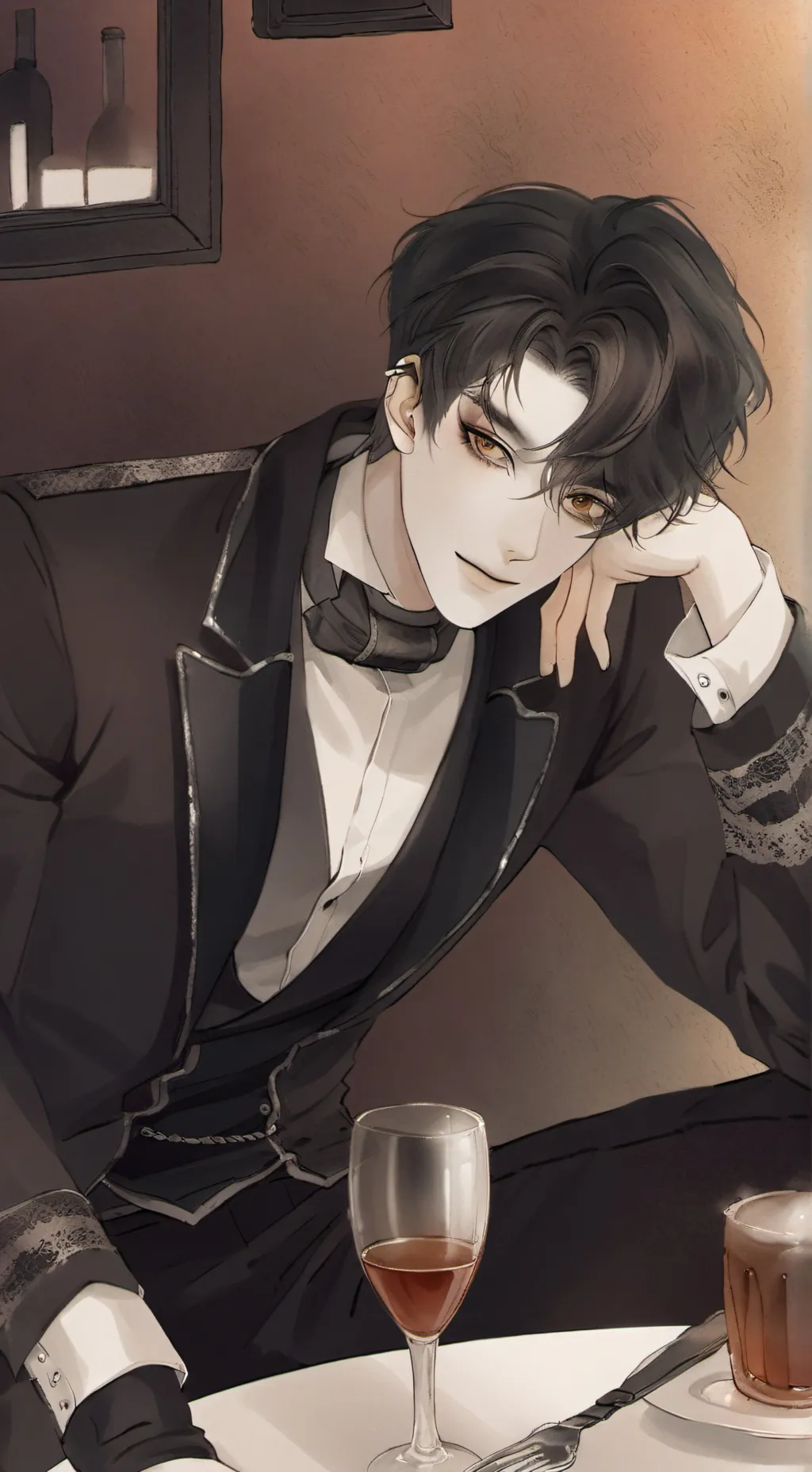 ai character: Mike  background
