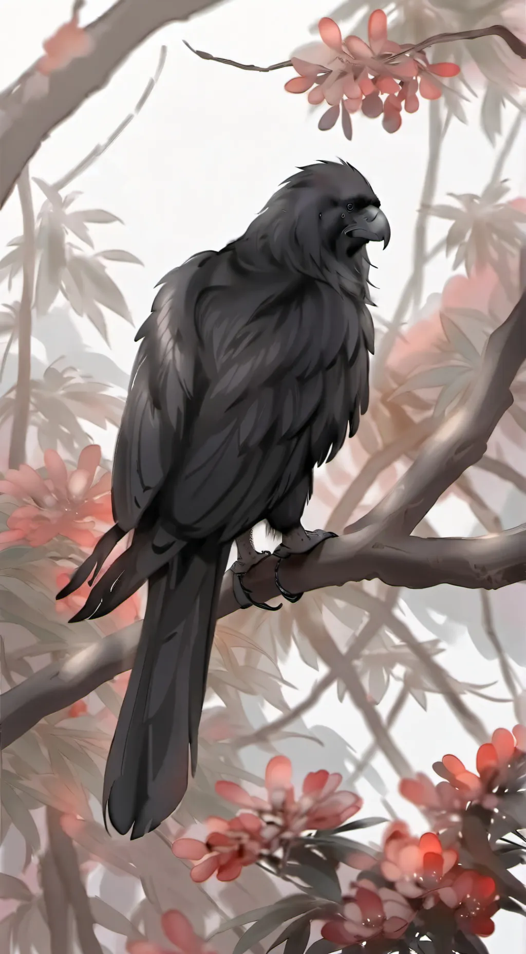 ai character: Crowilla background