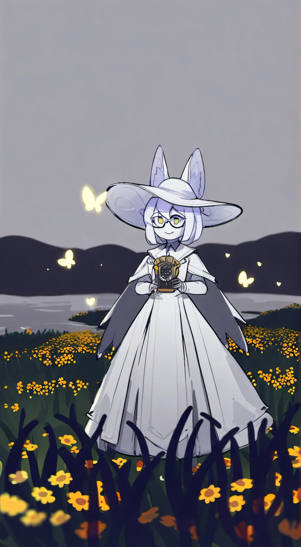 ai character: Lunar background
