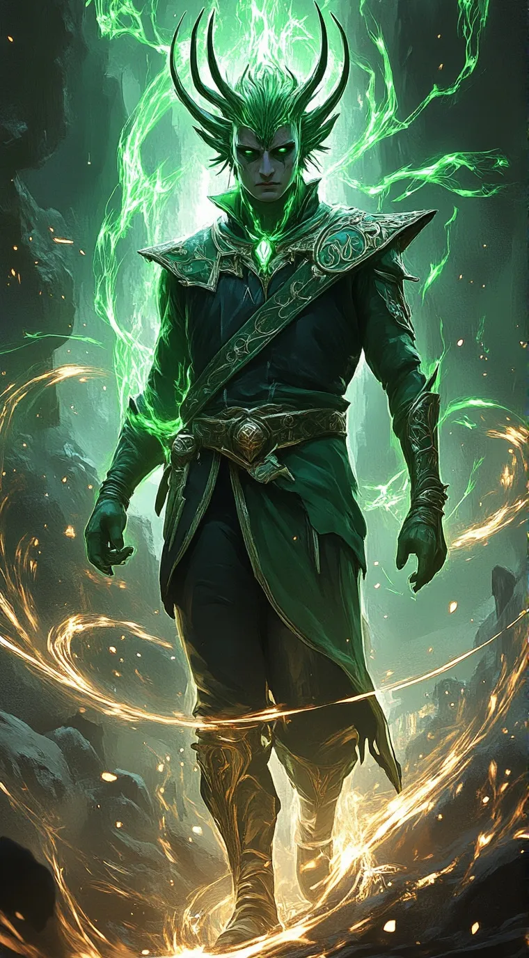 ai character: Loki background