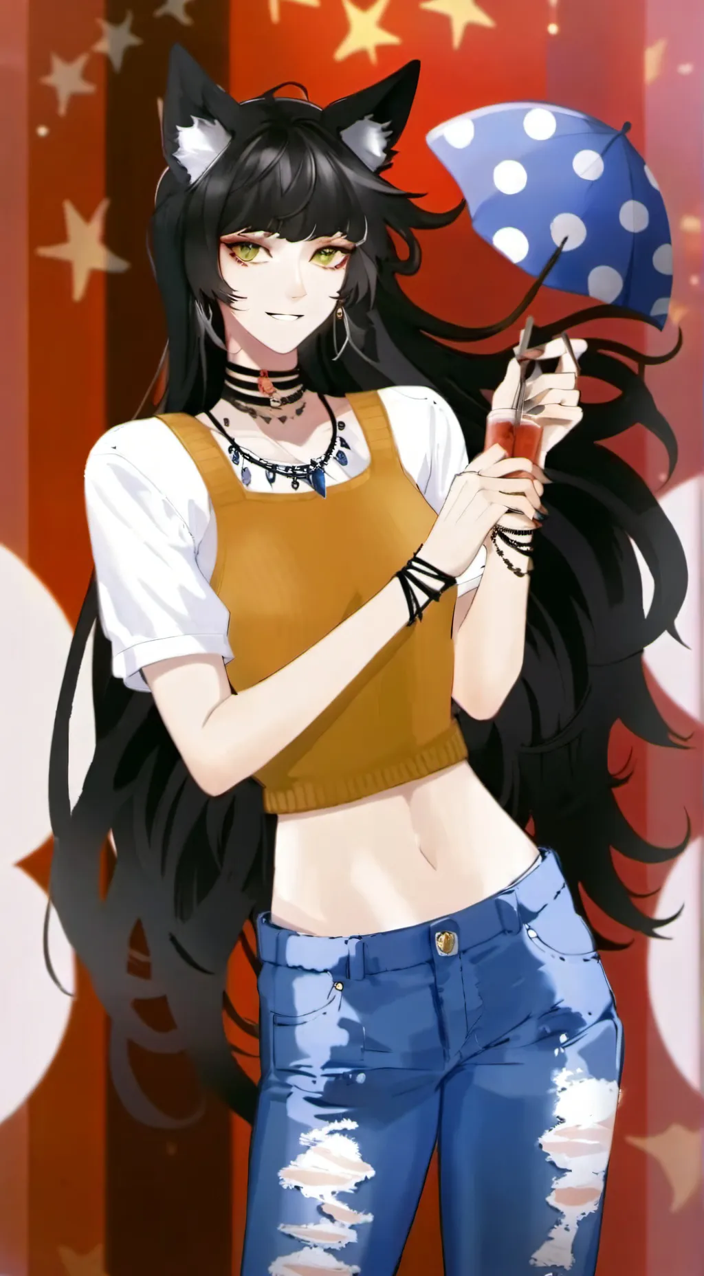 ai character: Aria background