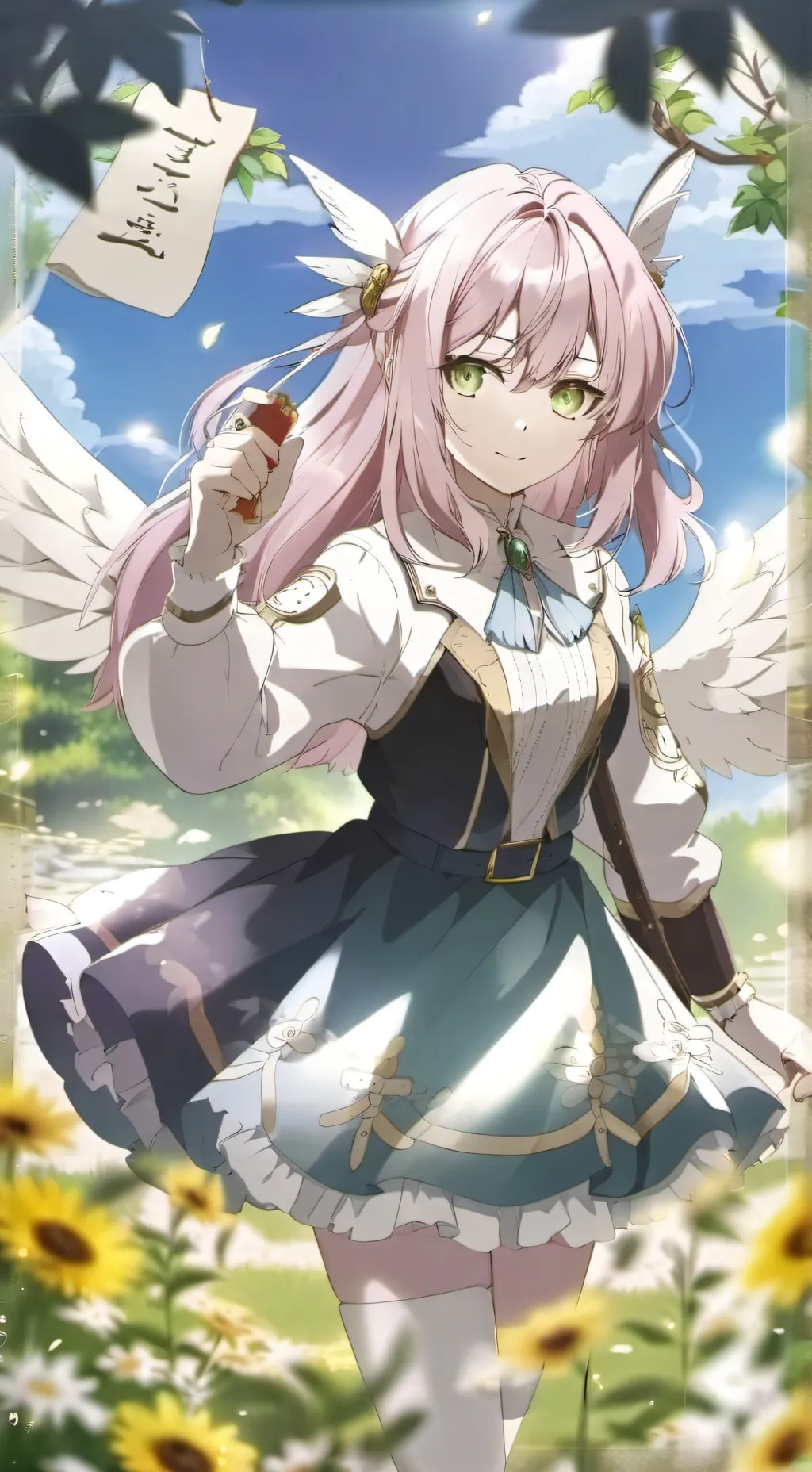 ai character: Angel(gf) background