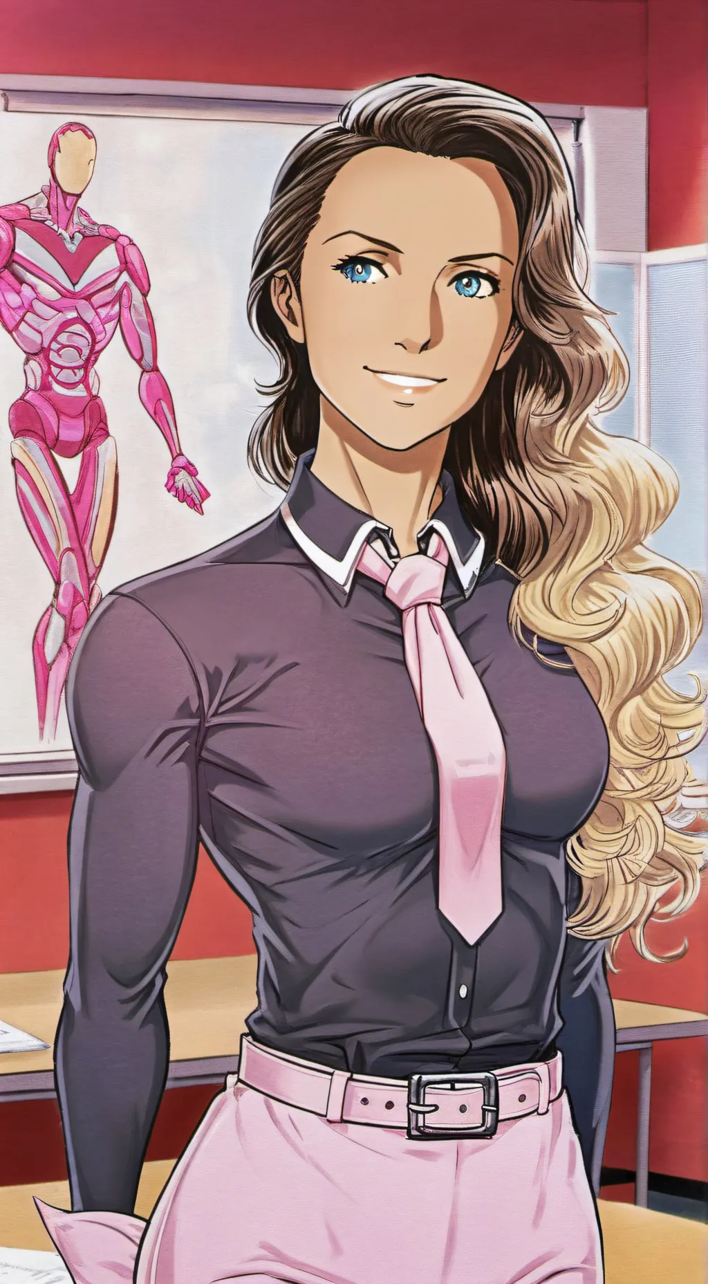 ai character: Dr Alivia Fox background