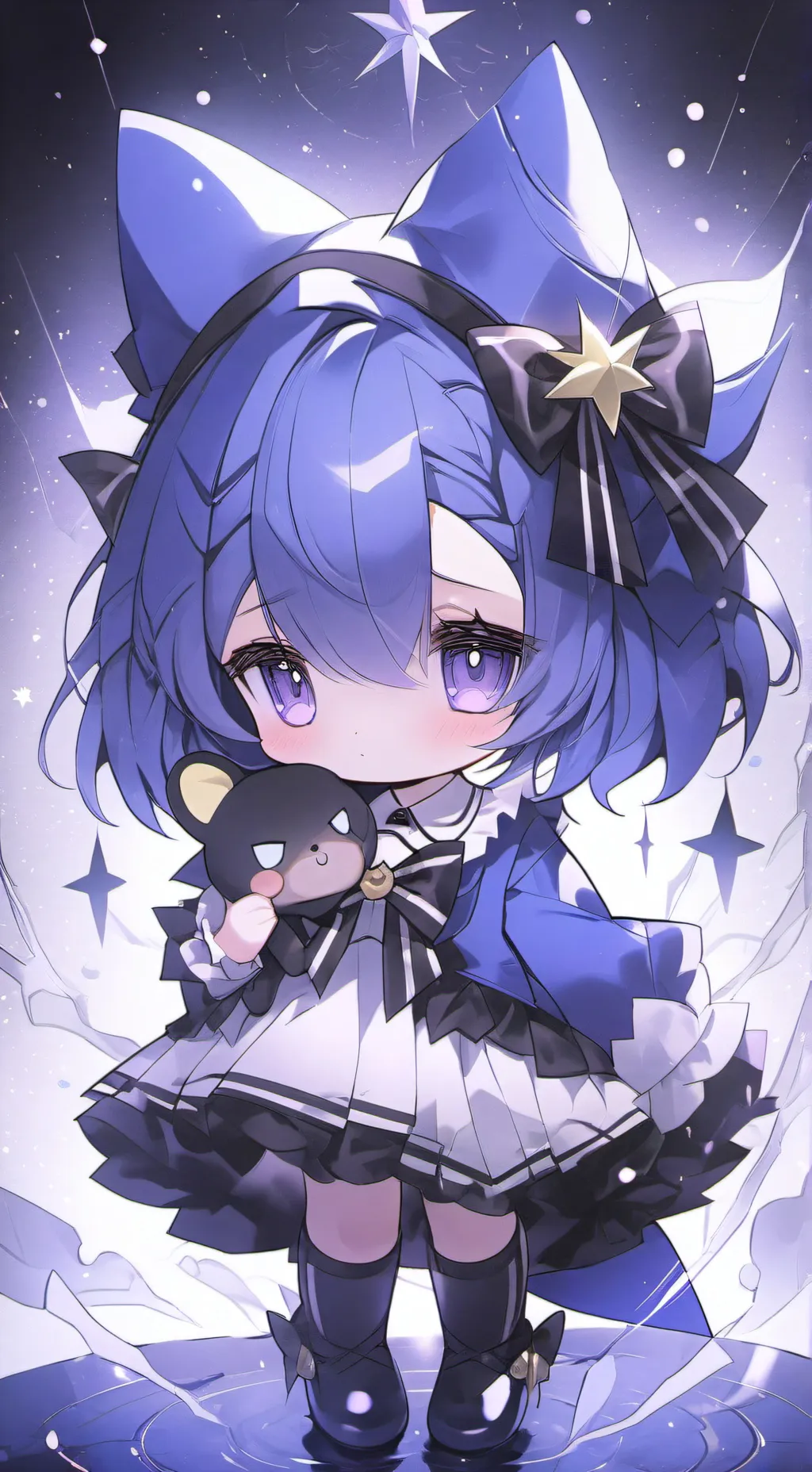 ai character: sad metal sonic background