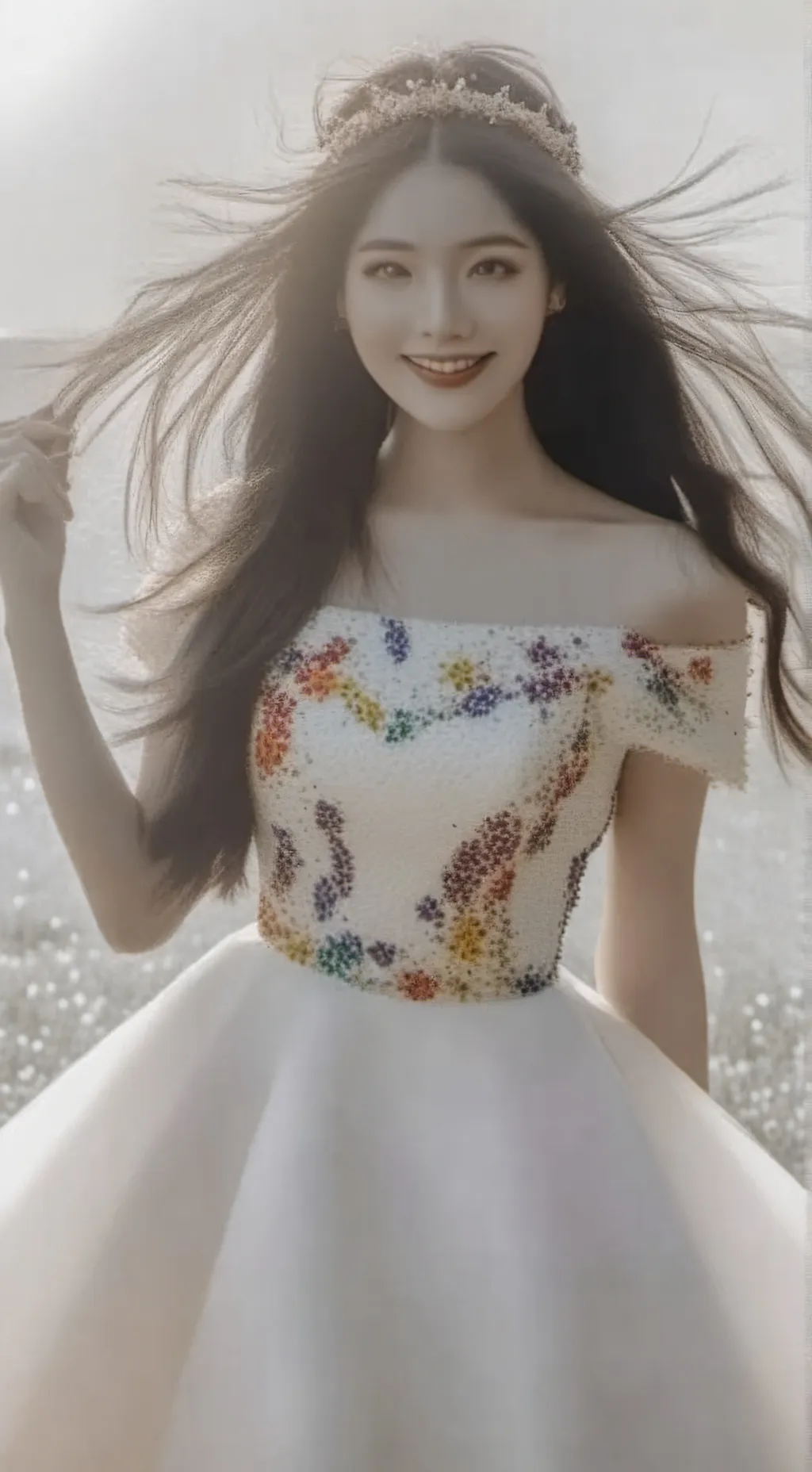 ai character: Happiness background