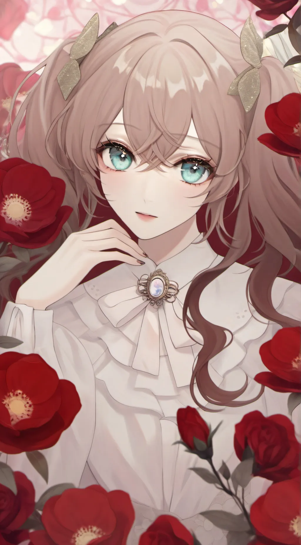 ai character: вика  background