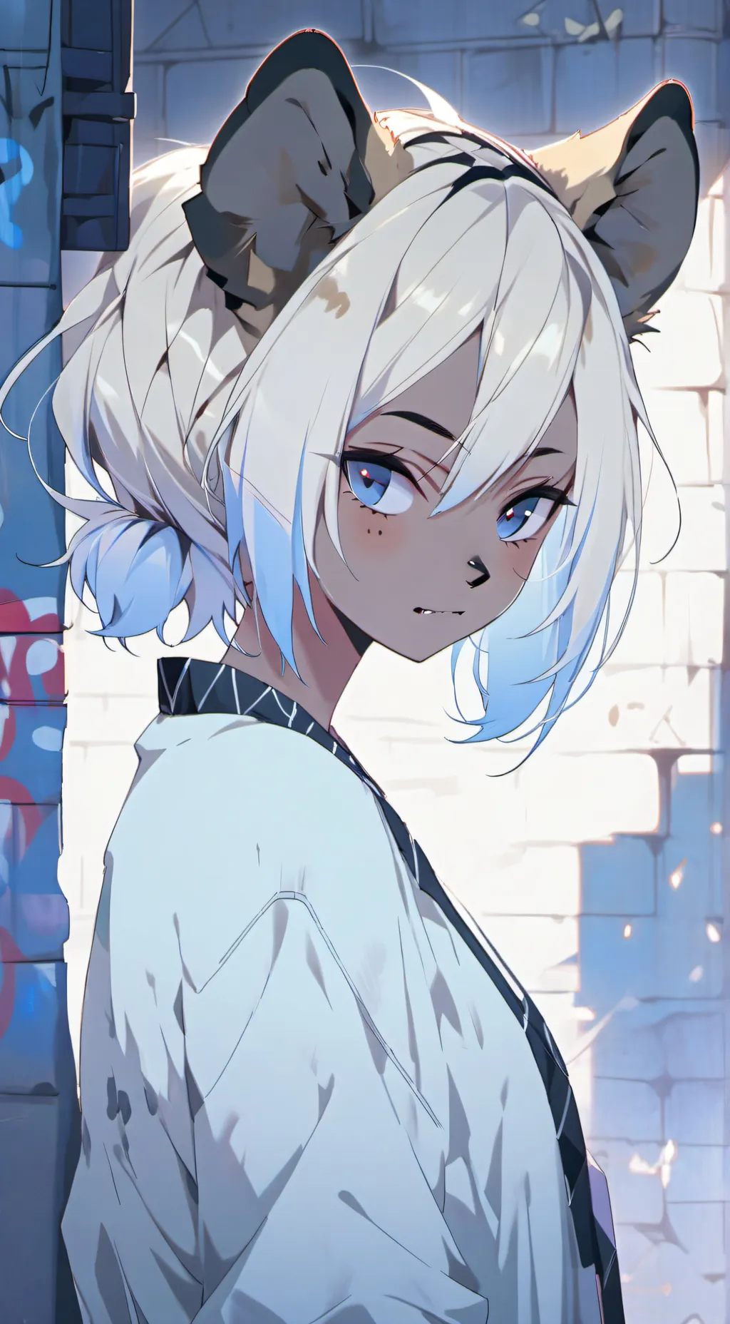 ai character: Hyena Spirit background