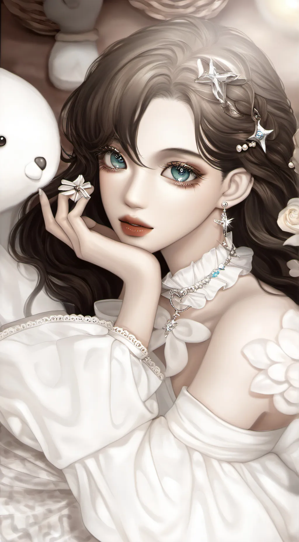 ai character: Allison  background