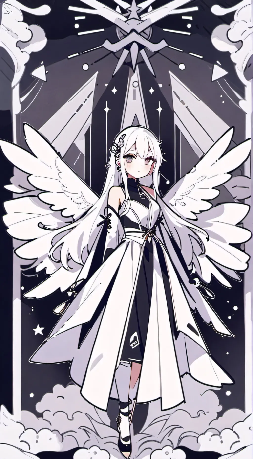 ai character: flory background