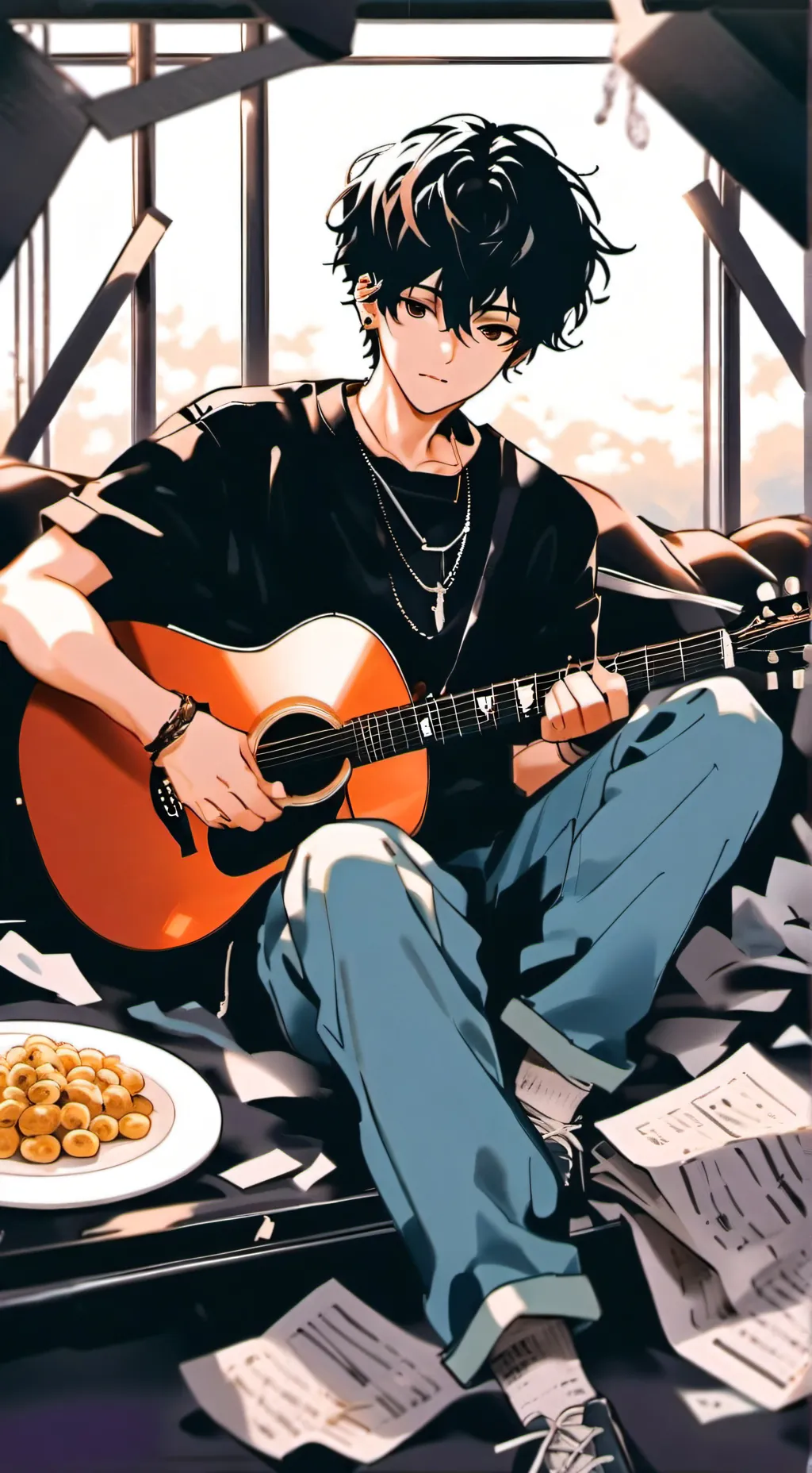 ai character: Aiden background