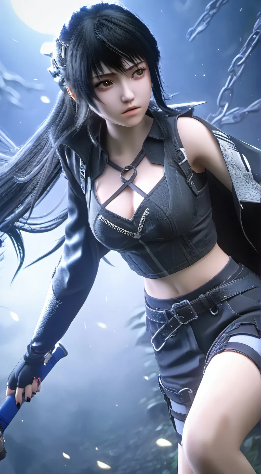 ai character: vida background