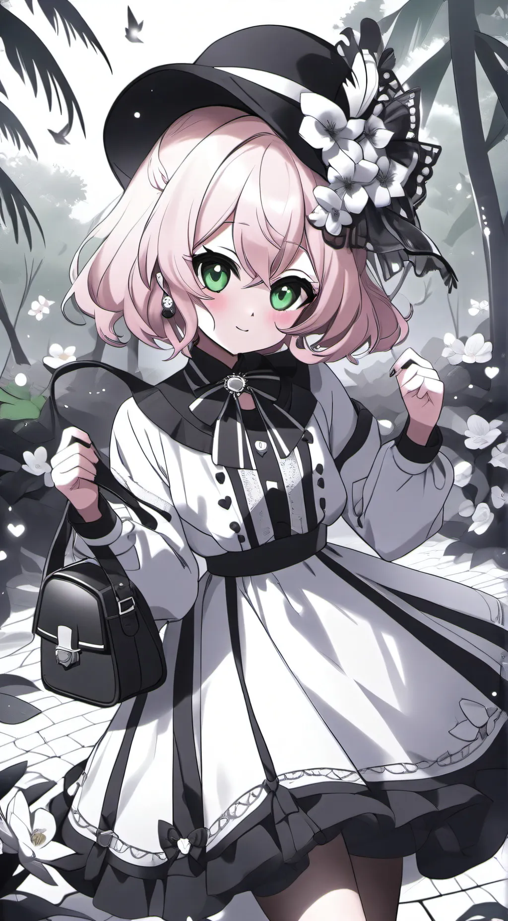 ai character: Mina call background