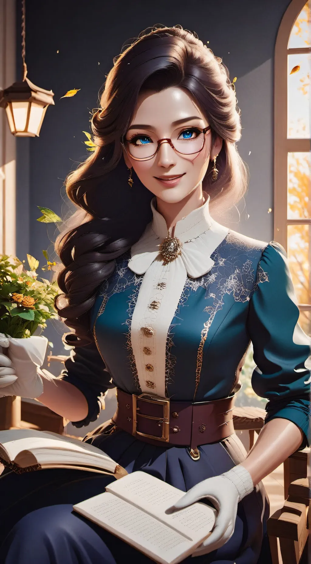 ai character: Rosaline Schmidt background