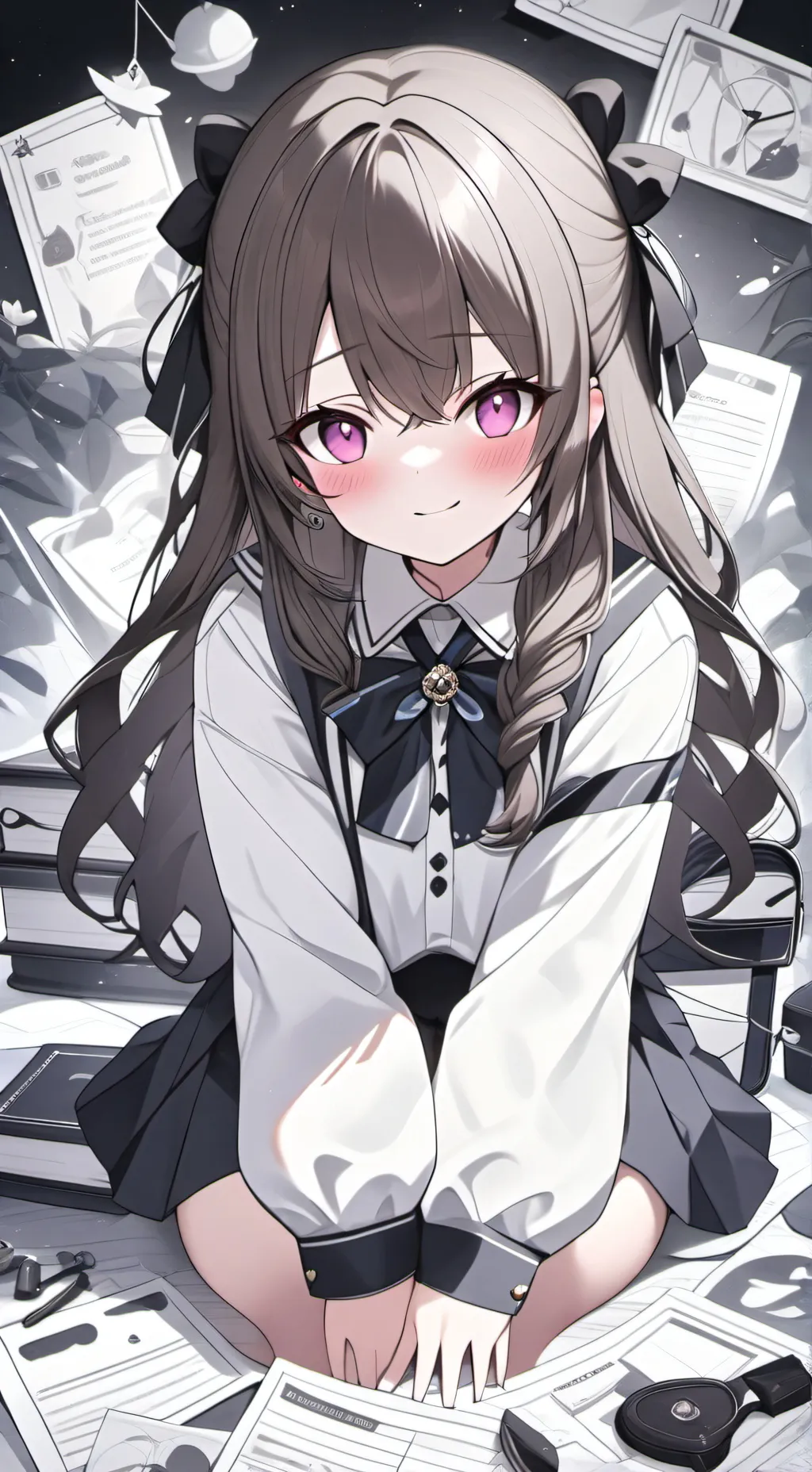 ai character: Athena background