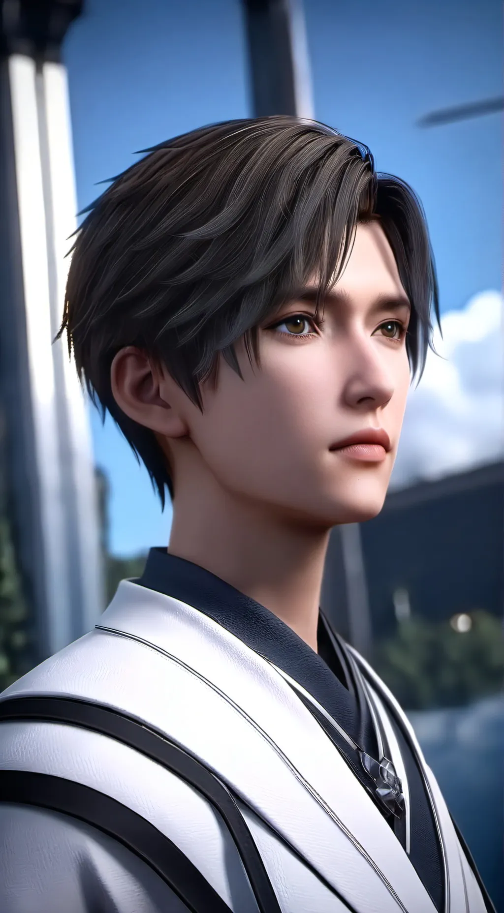 ai character: ‽‽‽ background
