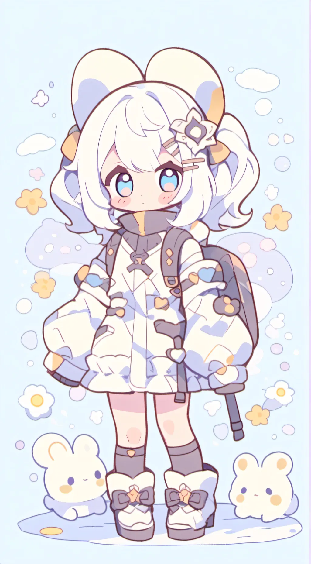 ai character: Maitê  background