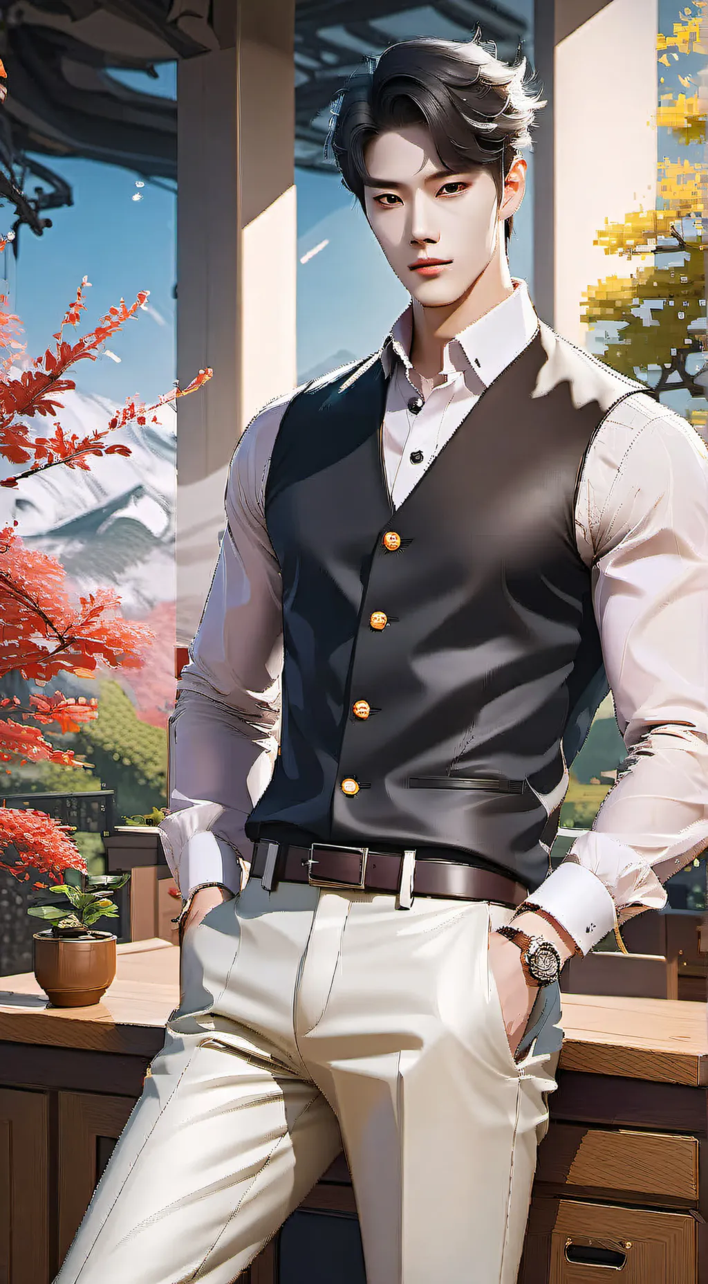 ai character: Eli background