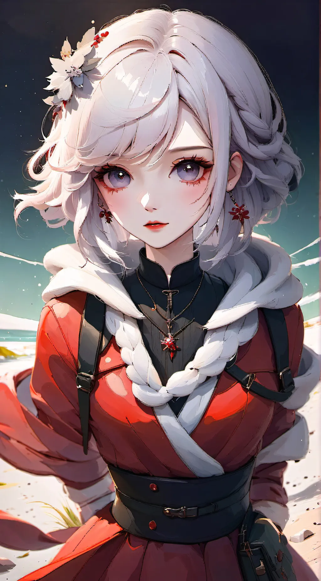ai character: Lucia  background
