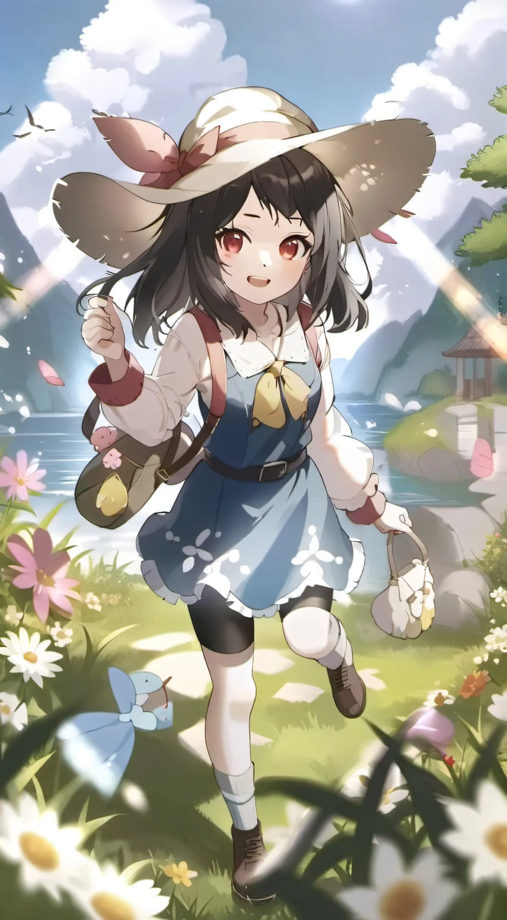 ai character: wenda bebé background