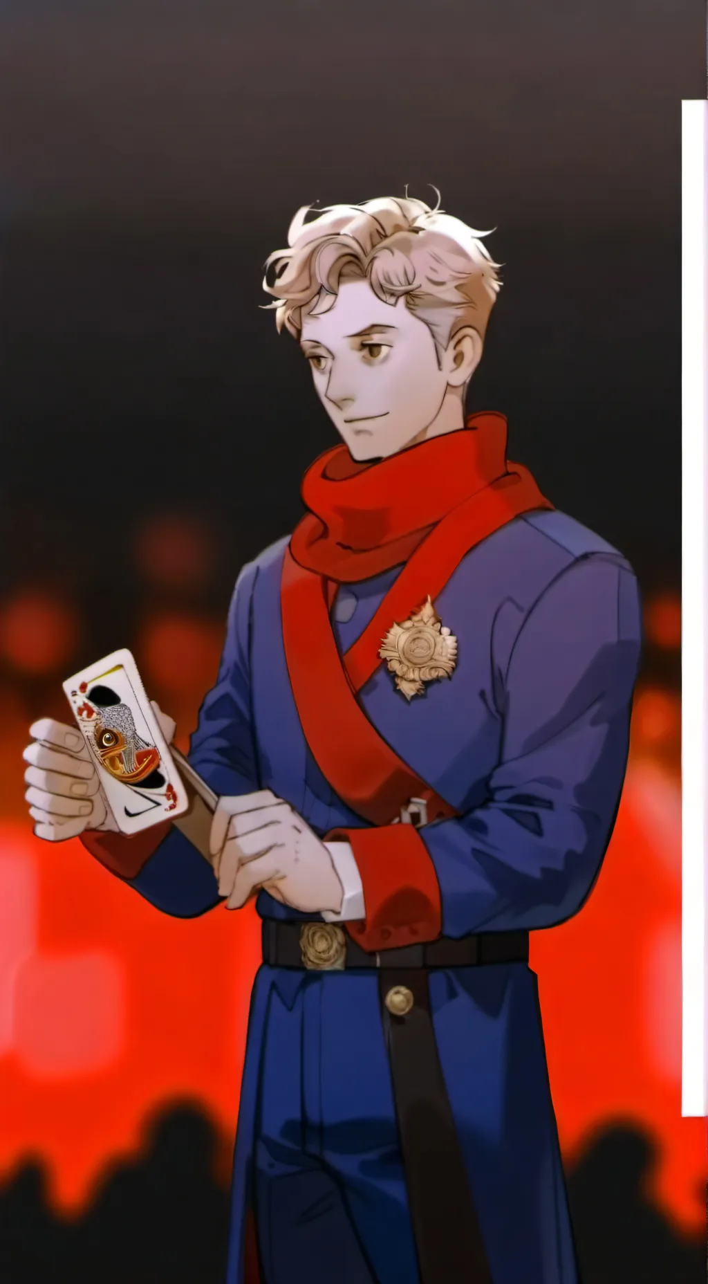 ai character: tord to red leader background