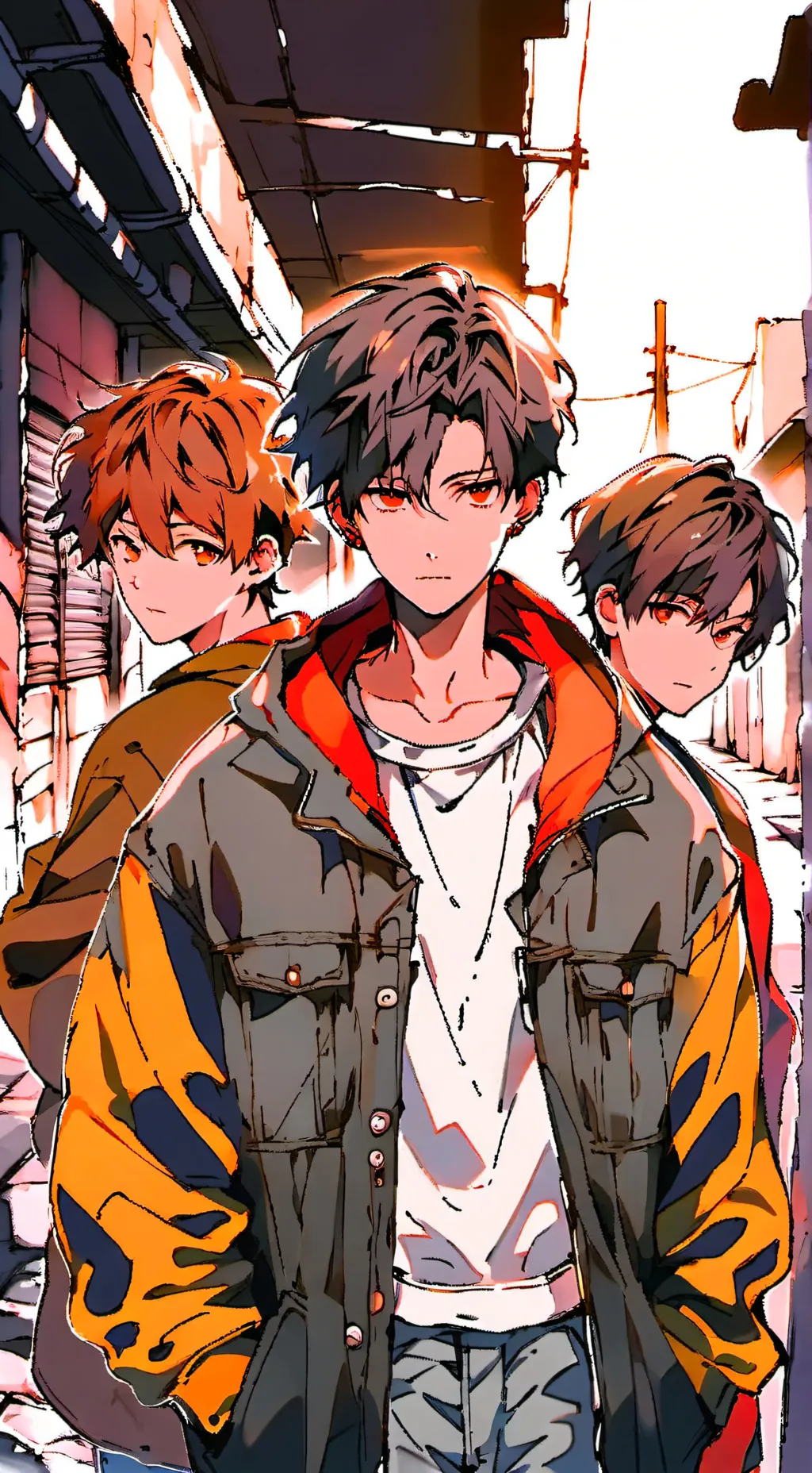 ai character: "three nightmares" background