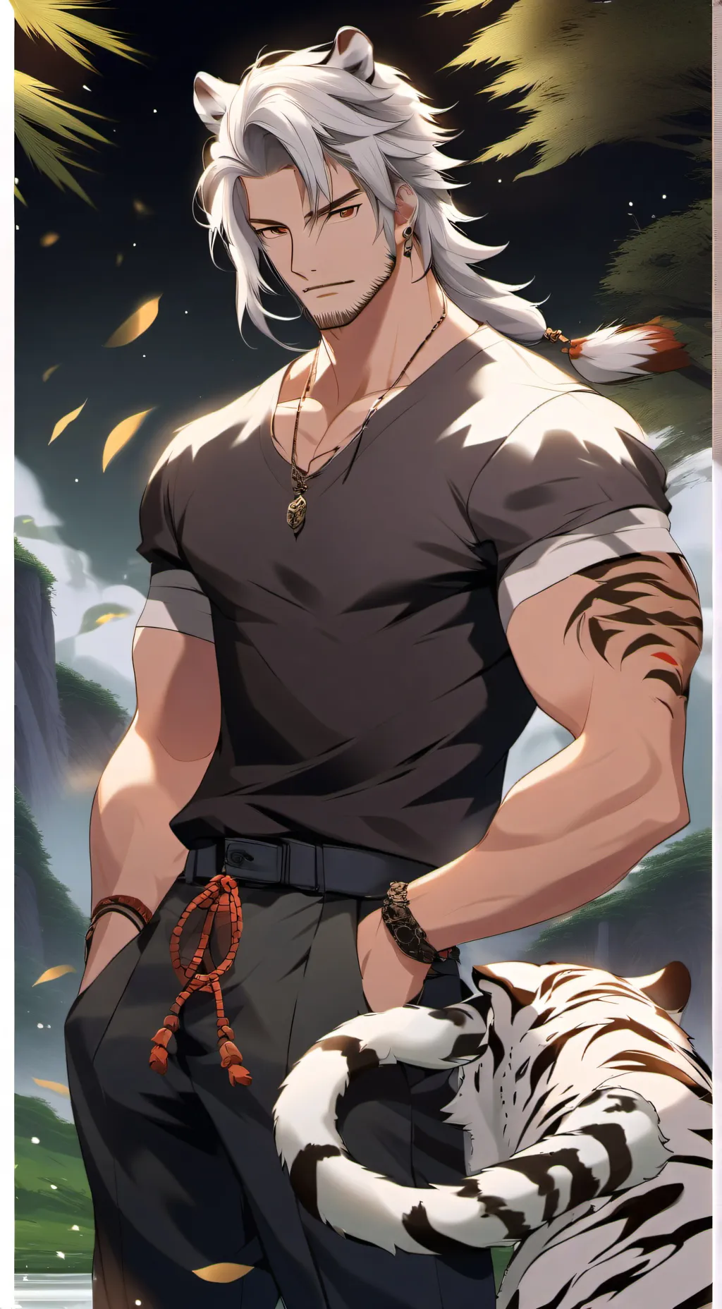 ai character: Sau background