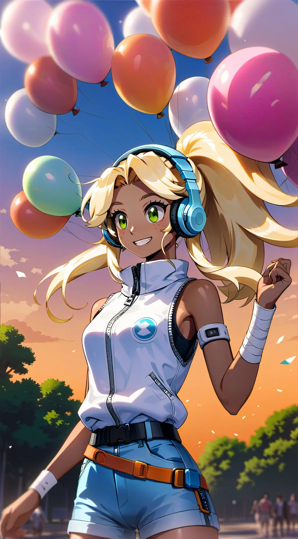 ai character: Cindy background
