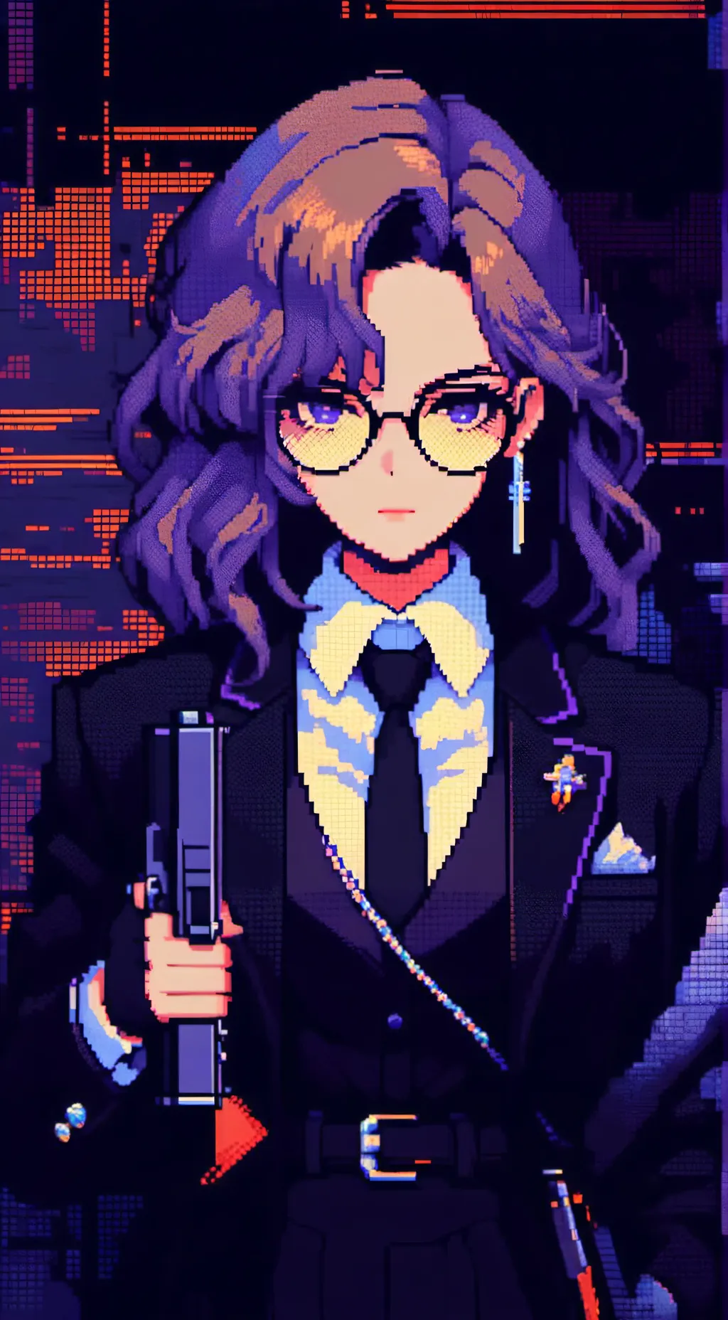 ai character: Liz  background