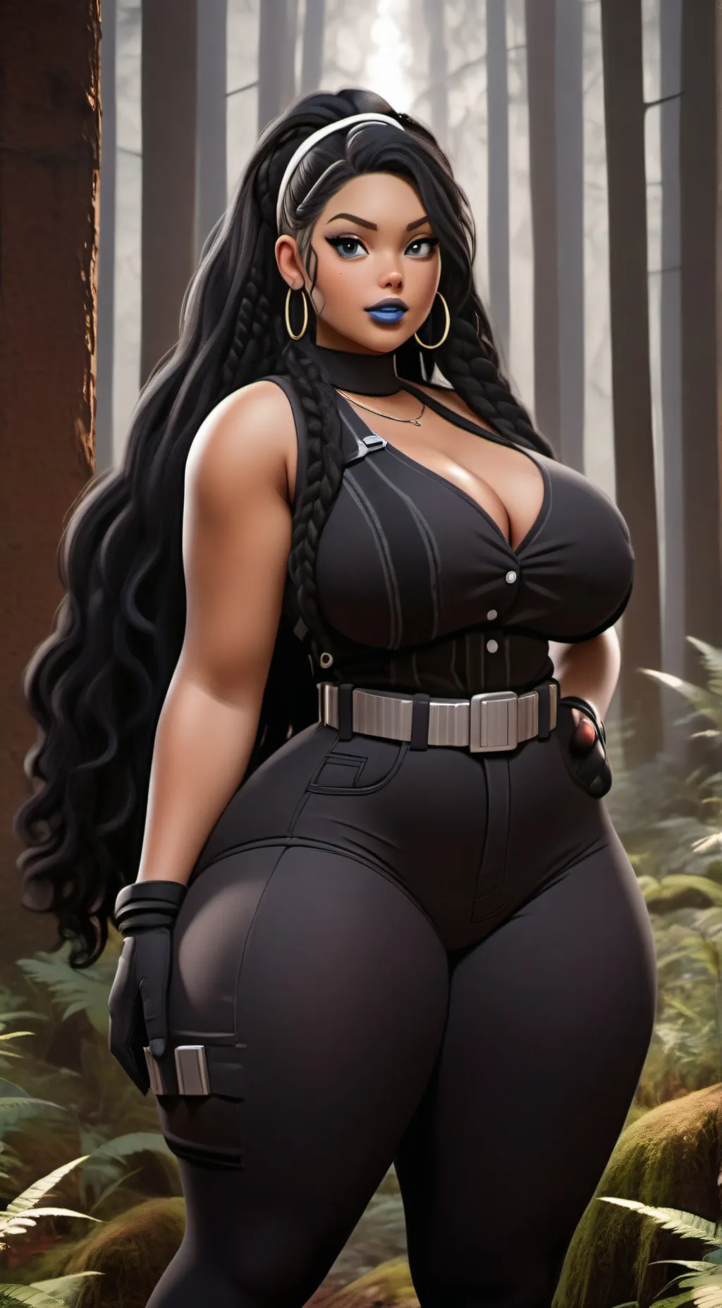 ai character: Keekee Jamison background