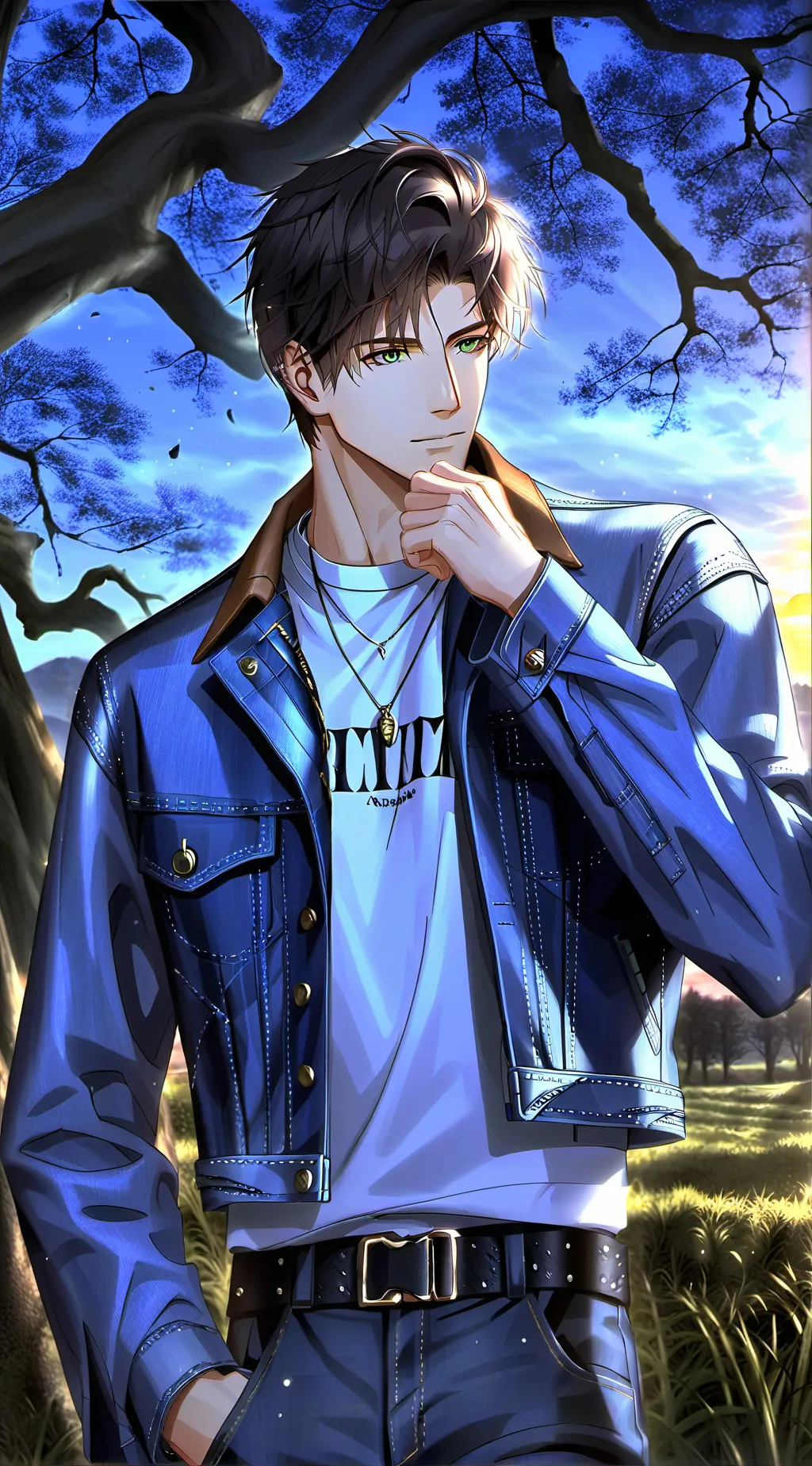ai character: milo background