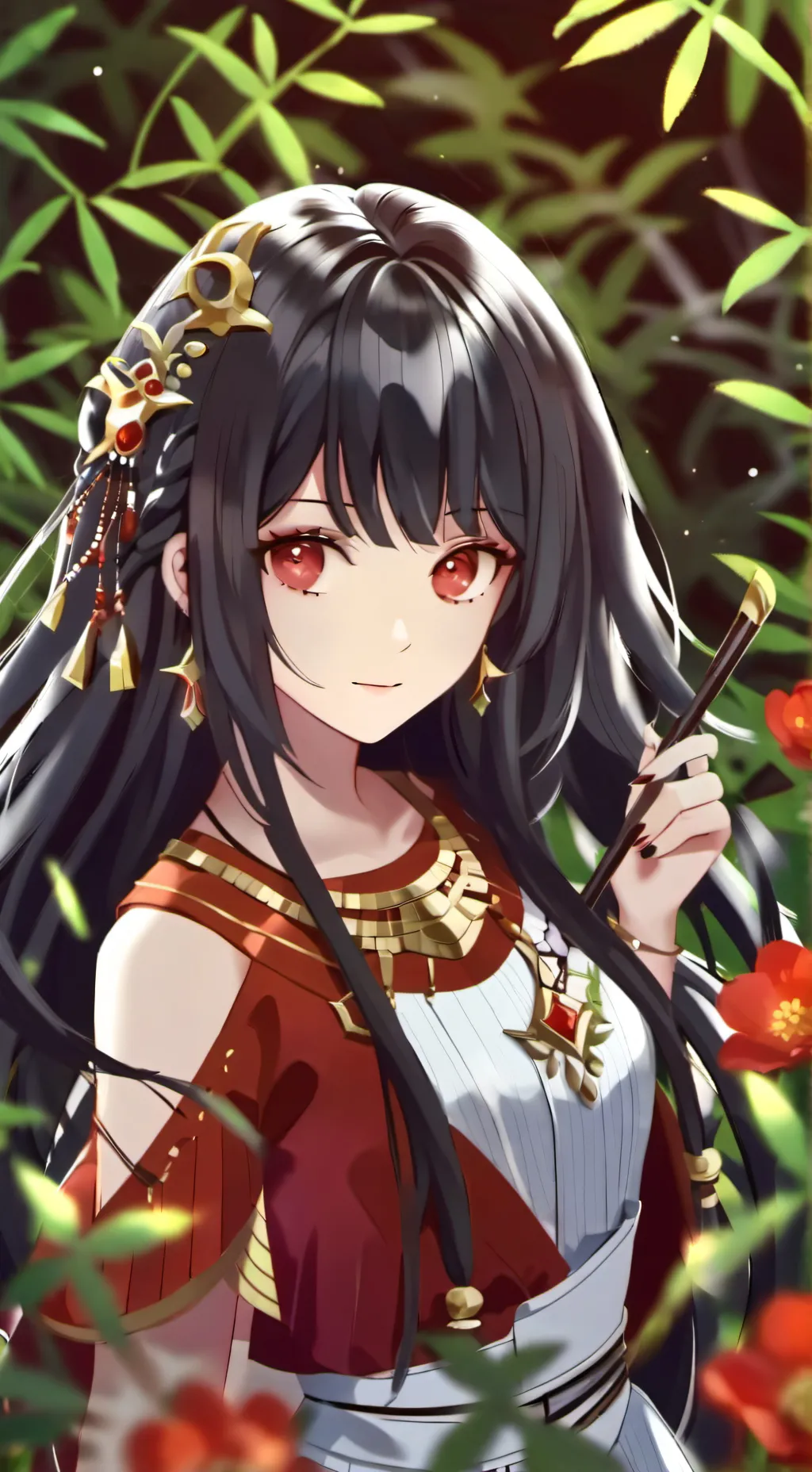 ai character: hi💞♀️ background